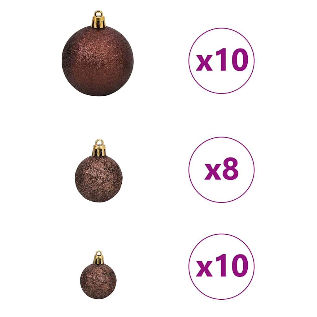 Artificial Christmas Tree with 300 LEDs with Stand Green 240 cm