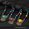 Bohemian Ethnic Tibetan Necklace & Forehead Chain for Women