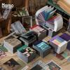 Книжка-стикеры из сульфатной бумаги Momo: Ретро Свежие Ежедневные 366 Декоративных Листов, 4 Стиля.