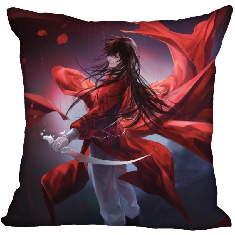 Anime Tian Guan Ci Pillow Case Wedding Decorative Fabric Pillows Cover New Year Accessories PillowCase XXcm