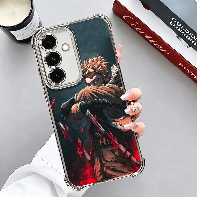 MHA My Hero Hawks Мягкий чехол для телефона для Samsung A17 A27 A07 A37 A57 A16 A56 A15 A55 A14 A54 A13 A53 A26 A36 A25 A35 A24 A34 A23 A3
