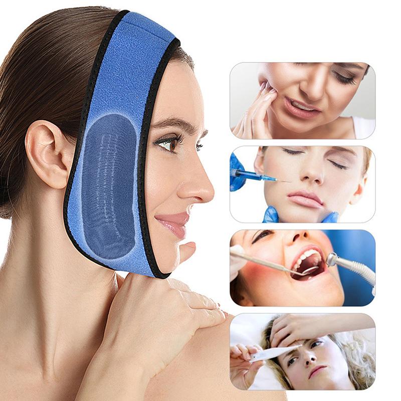 Новая ледяная повязка на голову от мигрени, ледяной пакет-повязка на голову для снятия головной боли, напряжения, боли, гелевый холодный пакет, тепло-холодная терапия, для химиотерапии, послеоперации