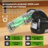 2-in-1 Cordless Hedge Trimmer & Grass Shear with 7.2V 2 x Rechargeable 2000mAh Batteries, 2 Changeable Blades