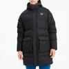 Puma Classics Long Down Hooded Mid-Length Warm Down Jacket Men Outerwear Black 599309-01