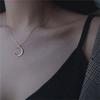 Lovers Valentine's Day Women Men Moon Necklace Clavicle Necklace Couple Necklace Rescent Necklaces