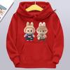 Children's Hoodie New Trendy Labubu Kids Cute Cartoon Print Casual Daily Hoodie 100-160cm Boys Girls