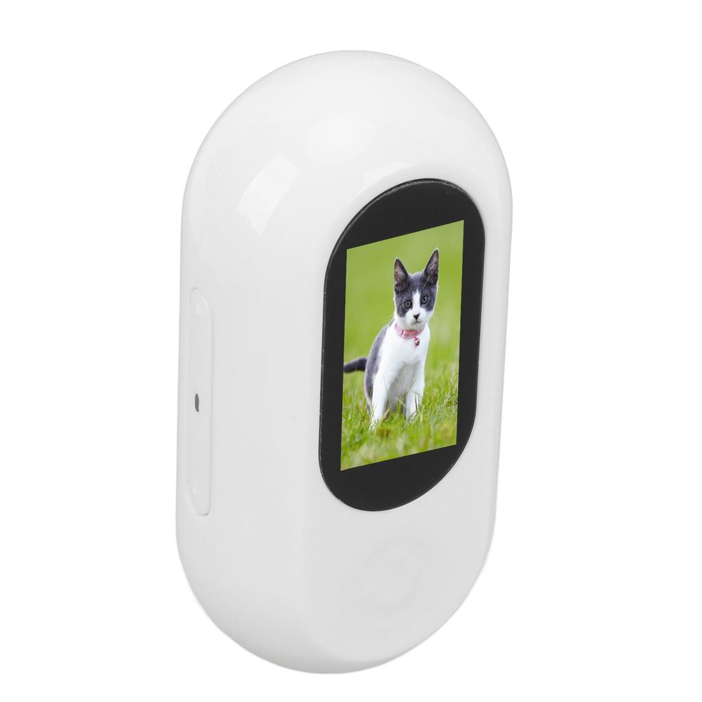 Cat Collar Camera with Video Records 1080P Support Up to 128G 0.96 Inch LCD Screen Small Action Camera for Indoor