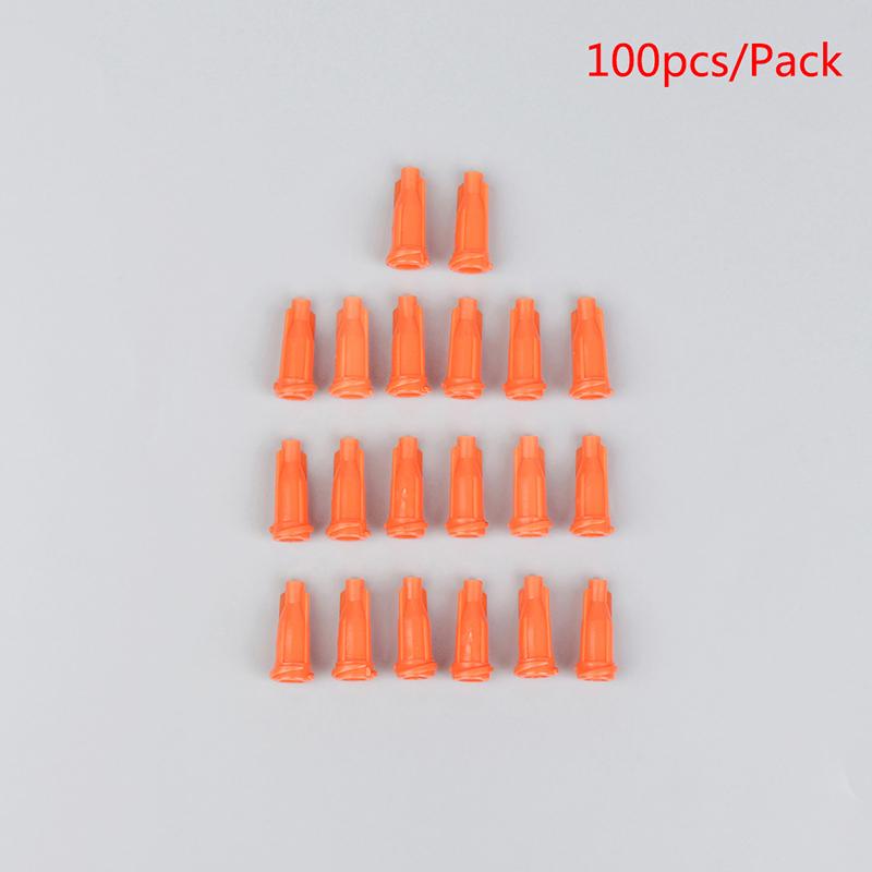 100 шт. наконечники для шприцев, колпачки для инжекторов, дозаторов, игл, уплотнительная заглушка