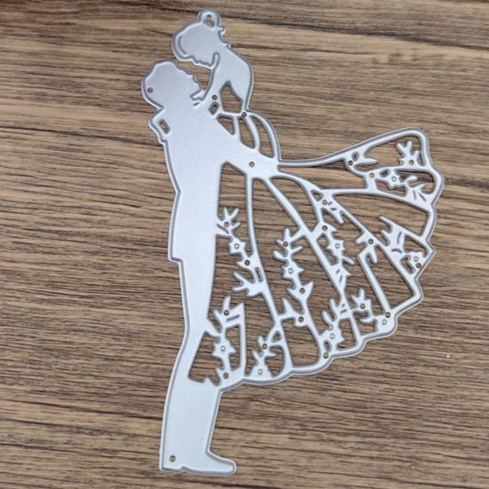 Yousheng День святого Валентина Пара Металлические режущие штампы DIY Искусства Ремесла Скрапбукинг Свадебная Открытка Украшение Углеродистая сталь Шаблоны для тиснения