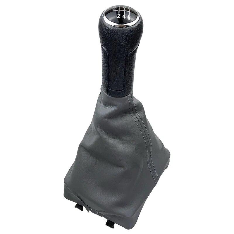 Для VW Polo 9N 9N2 2002 2003 2004 2005 2006 2007 2008 2009 2010 Sedan 5/6 Speed Gear Shift Knob Gaitor Leather Cover Bag Cover Case