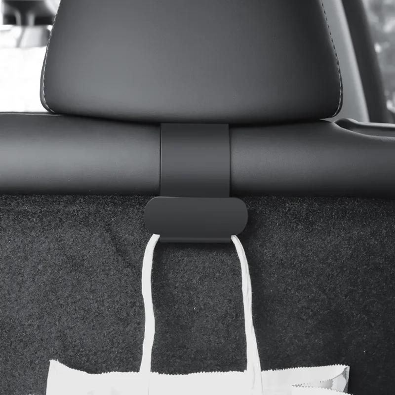 NEW 2pcs Car Trunk Hooks for Tesla Model Y Back Seats Hook Trunk Organizers Trunk Storage Hanger Hook Auto Interior Accessories