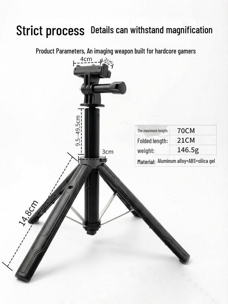 Ручной стабилизатор для спортивных камер DJI OSMO 360, Action 5Pro, 4, 3