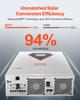 VEVOR Hybrid Solar Inverter, 3500W, All in One Pure Sine Wave Power Inverter Charger, 24V DC to Single-Phase 220/230V AC