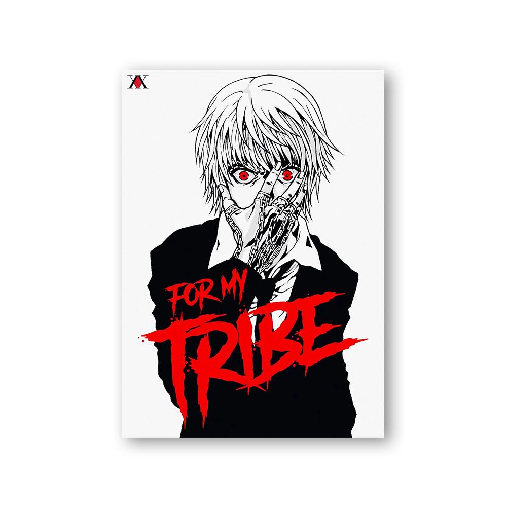 Аниме Hunter X Hunter постеры черно-белые Killua Zoldyck Kurapika Gon холст картина мультфильм настенная живопись домашний декор