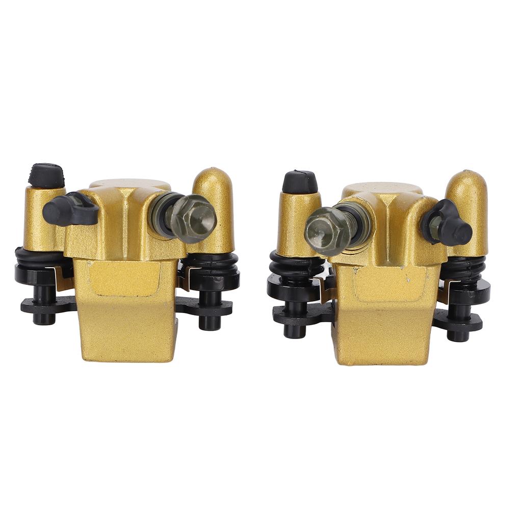 2pcs Hydraulic Disc Brake Caliper Replacement for 50cc 70cc 90cc 110cc 125cc Chinese ATV 4 Wheeler Quad Go Kart