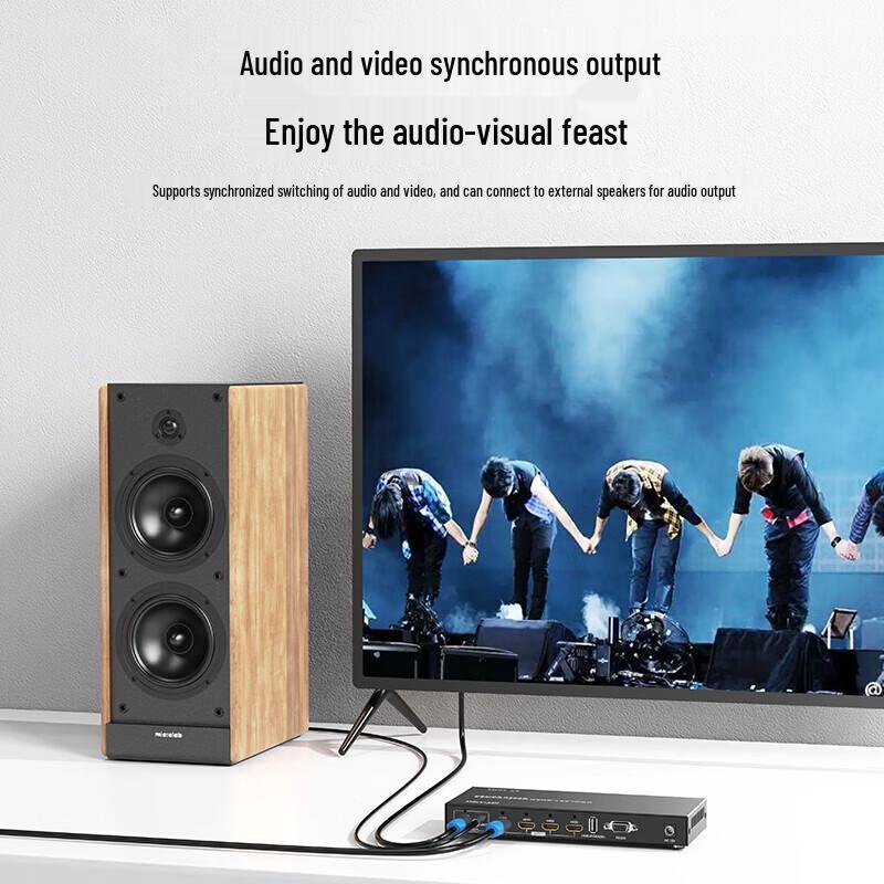 MT-viki 4K HDMI Разветвитель экрана 4-в-1