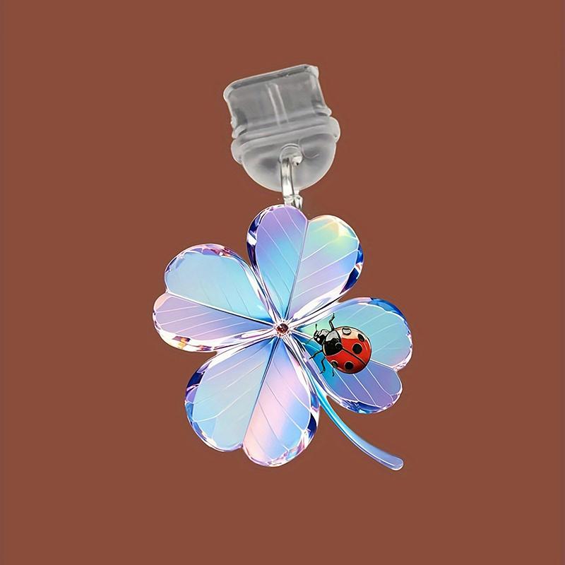 1 шт. 2D Милый кот Собака Трилистник Мобильный телефон Заглушка от пыли Подвеска Тип C Заглушка для зарядного порта Подвесной декор