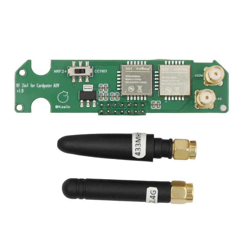 Для M5Stack Cardputer Adv Cc1101 Nrf24 Радиомодуль для прошивки Bruce 2-в-1 Передача и прием сигнала в диапазоне Sub-GHz