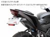 Комплект заднего крыла Hurricane для YZF-R25 MT-25/RG74J, YZF-R3 MT-03/RH21J, Алюминий, Черный, Передний Мотоцикл