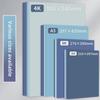A4 Blue Card Paper Set (230g) - Dark Blue, Lake Blue, Haze Blue, Tibetan Blue, Sky Blue - Ideal for Kindergarten Crafts