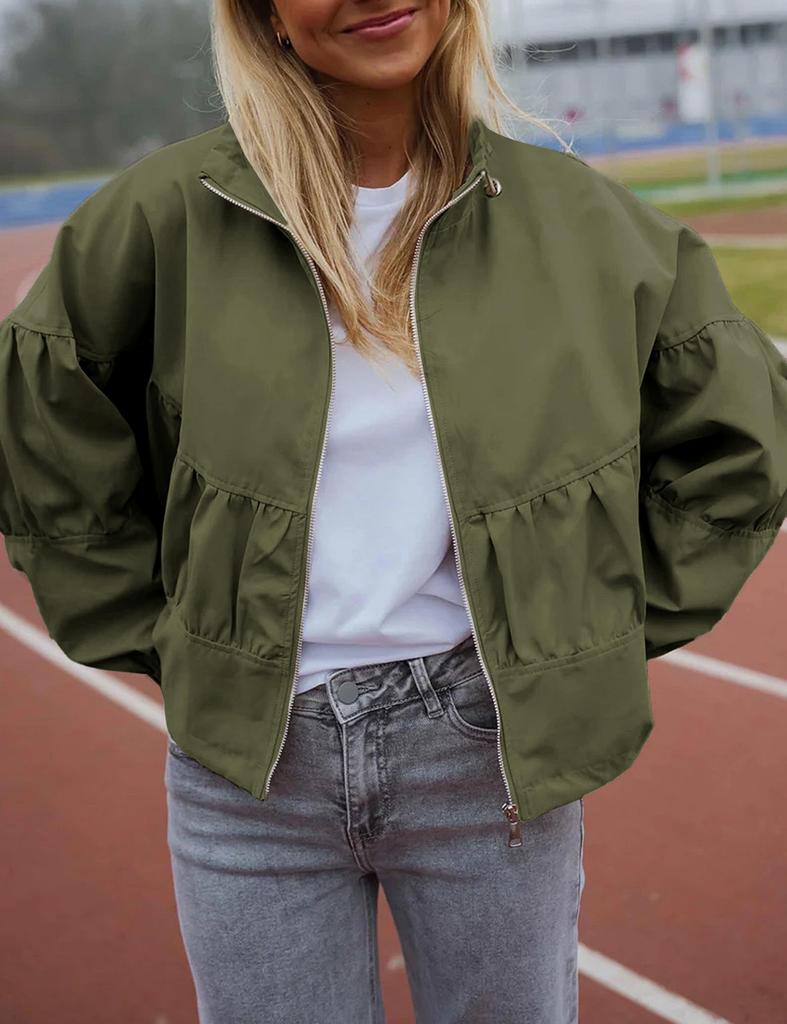 Hoodies For Women Long Sleeve Zip Up Sweater Jackets Loose Casual Hooded Jackets With Pockets