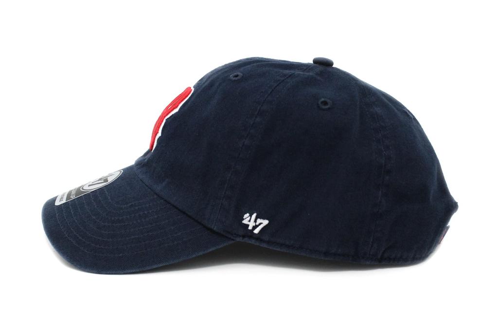 Кепка 47 Brand 47 Clean Up Boston Red Sox Темно-синяя Один размер