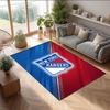 New York Rangers Crystal Velvet Carpet Soft Anti?Slip Floor Mat Comfortable Home Living Room Bedroom Decor Rug