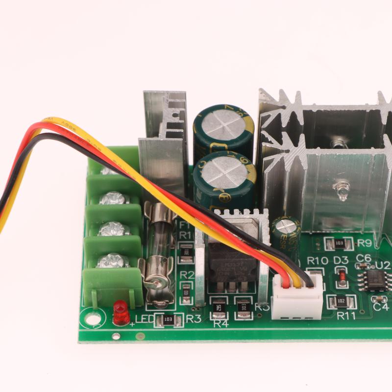 1 комплект ШИМ регулятор скорости двигателя 20А регулятор тока DC10-60В регулятор скорости двигателя постоянного тока 12В 24В 36В 48В модуль привода высокой мощности