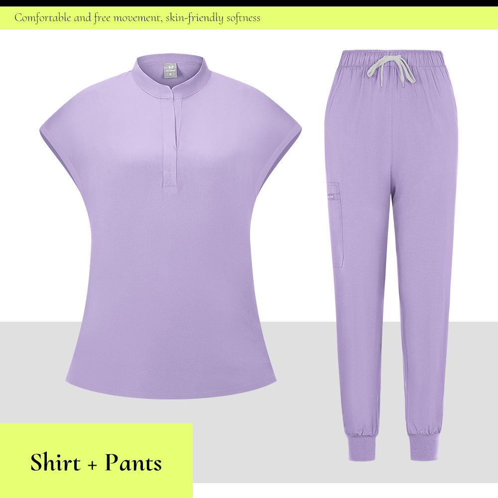 Эластичная быстросохнущая медицинская униформа для мужчин и женщин: Больничный, Стоматологический и Сестринский