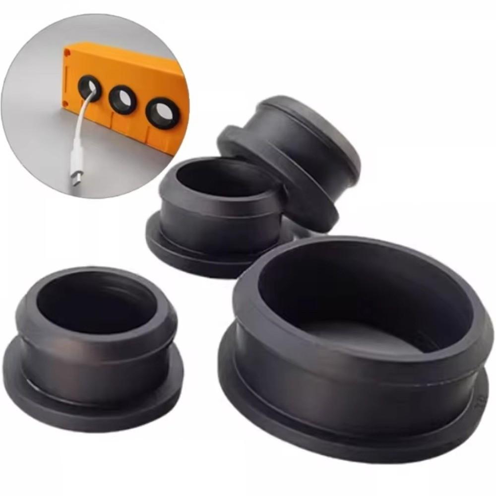 10PCS Electric Box Gasket Rubber Wire Grommet Flame Retardant Cable Hole Cover Electric Box