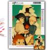 DIY 5D Diamond Painting Hayao Miyazaki Anime Poster Cross Stitch Kit Full Drill Embroidery Mosaic Art Picture of Rhinestones Gift