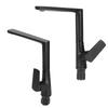 G1/2 Thread 360 Rotating Basin Sink Water Faucet Mixer Water Tap for Bathrooom Kitchen Black