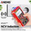 Multifunctional ANENG M118A Digital Multimeter + A3010 Tester Pen Kit True RMS 6000/4000 Counts Auto-Rang AC/DC Transistor Voltage Small Tester Tools