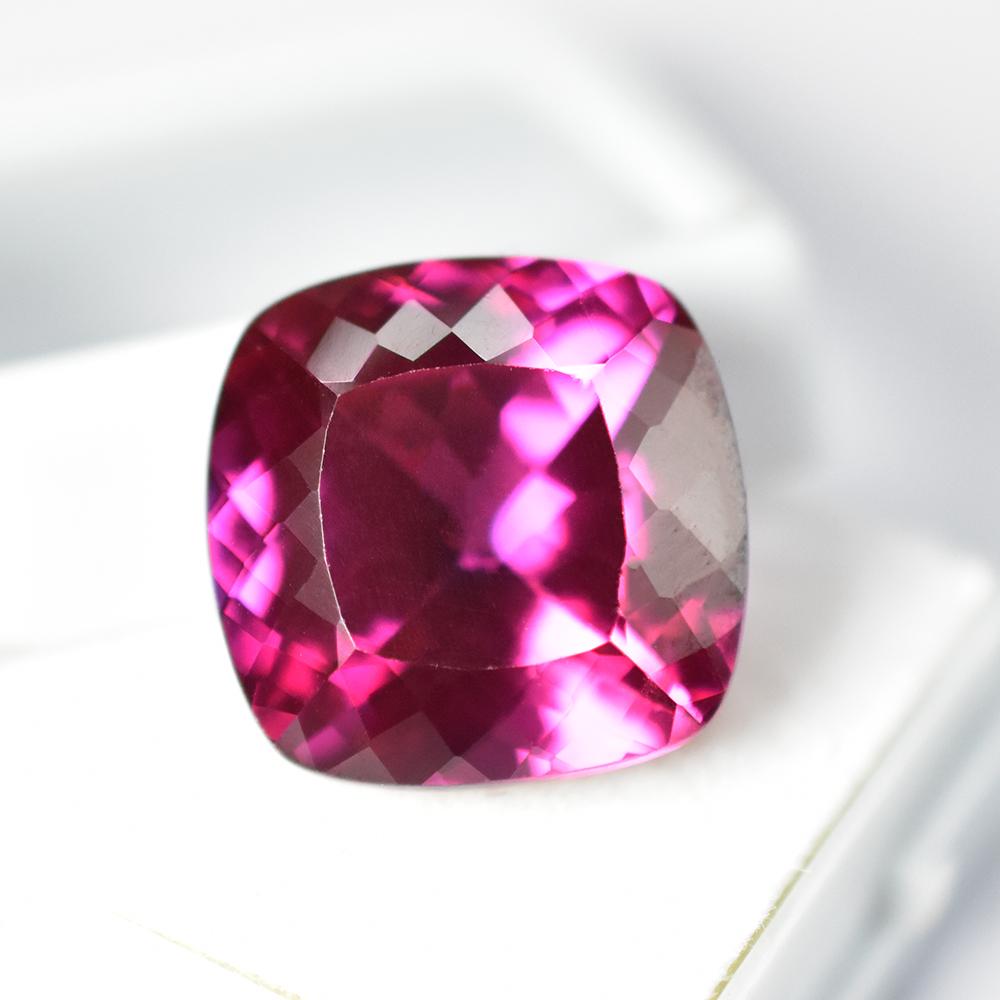 Natural Sapphire Loose Gemstone 22 ct Square Cushion Cut for Her/Him September Birthday Birthstone
