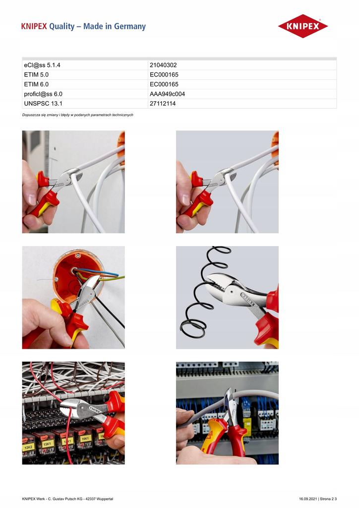 X-Cut Side Cutting Pliers 160mm, High Leverage