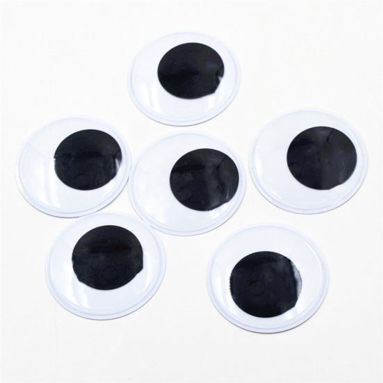 8 шт. Глаза на Хэллоуин для кустов, большие игрушечные глаза, гигантские подвижные глаза на Хэллоуин, самоклеящиеся наклейки для поделок, домашнего декора