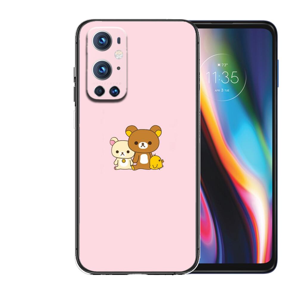 TOPLBPCS Cute Rilakkuma For OnePlus Nord N100 N10 5G 9 8 Pro 7 7Pro Case Phone Cover For OnePlus 7 Pro 1+7T 6T 5T 3T Case