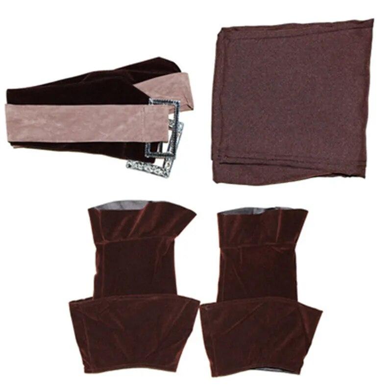 Взрослый костюм пирата Карибские пиратские костюмы мужская одежда для вечеринки на Хэллоуин ролевая игра необычный косплей 7 комплектов костюмов праздничная одежда