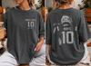 2 Sides Drake Maye Shirt, Maye 10 Football Tee, Vintage Football T Shirt, New England Football Fan Gift, Retro Game Day Shirt, Sports Tee