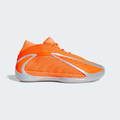 Adidas Anthony Edwards 2 KK1390 Unisex Performance Sports Shoes Lucid Orange / Silver Metallic / Grey One