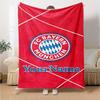 Bayern Munich Personalized Name Blanket Throw Customizable Blanket Warmthful Decor Great for Living Room Sofa Home Decor Nap Four Seasons Universal