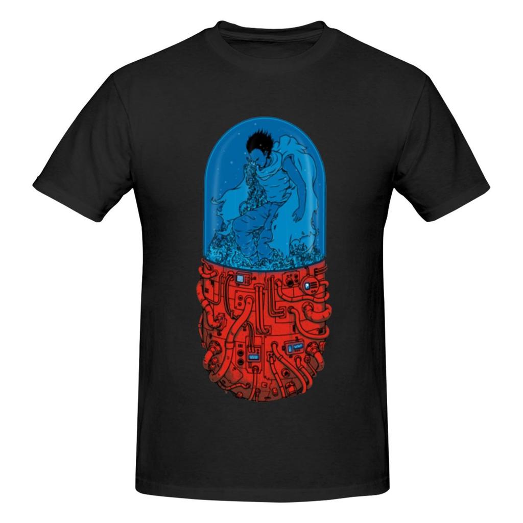 Unisex Akira Unisexga Awesome T Shirt Streetwear Plus Size Oneck Cotton Sleeve Tshirt