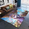 Genshin Impact  Art Printed Carpet for Living Room Large Area Rug Soft Mat E-sports Chair Carpets Alfombra Gifts Dropshopping