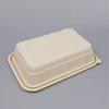 Youheyoumi 500ml Biodegradable Disposable Lunch Box, 300 Sets