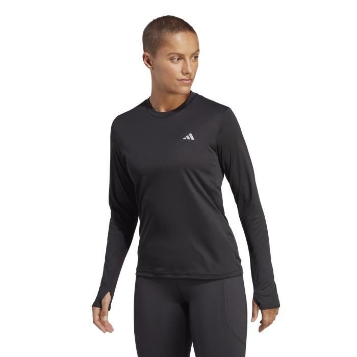 Maillot à manches longues femme adidas Run It - noir - M