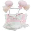 [Plush Clothes] Chinese Apron & Head Dress Set for Plush Toys (10cm-15cm), Pink [Used]