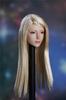 1/6 Scale Head Carving, Beautiful Girl Head Sculpt with Long Hair, Fits 12-Inch Female Action Figures