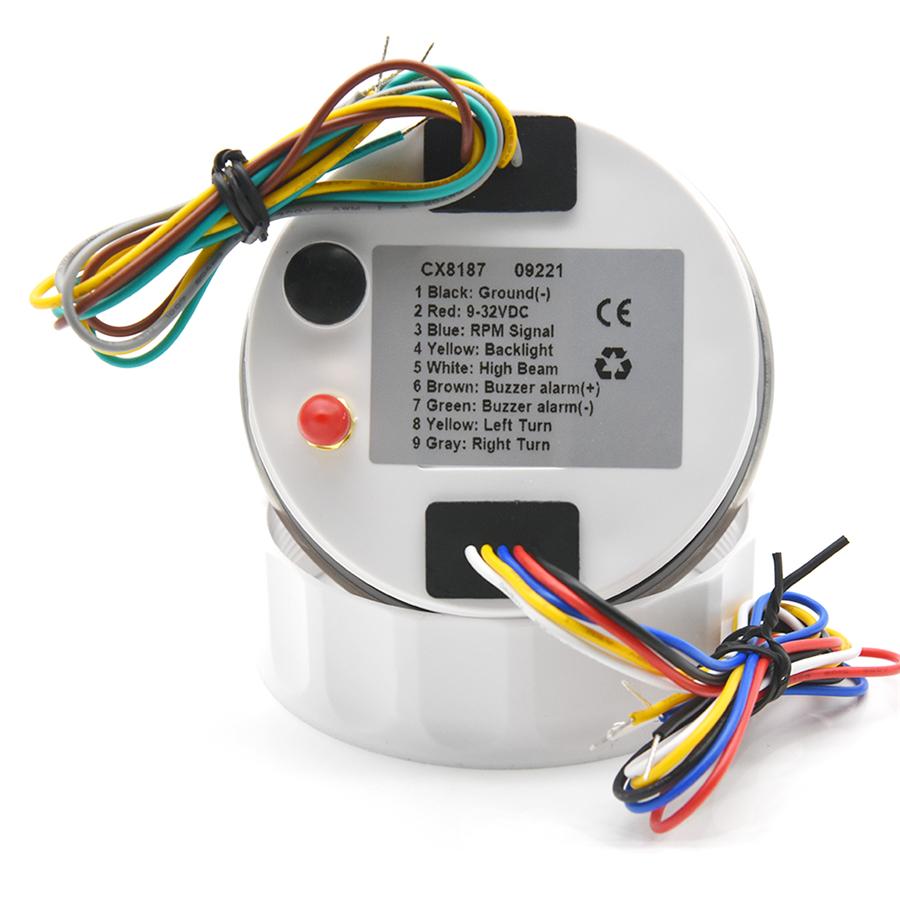 Новый 85-мм цифровой спидометр GPS для автомобиля, грузовика, лодки, 0-200 км/ч, измеритель скорости, тахометр 8000 об/мин для автомобиля, лодки, квадроцикла 9-32 В