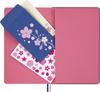 Moleskine Подарочная коробка 2025 Блокнот "Сакура", Твердая обложка, Карманный размер (9см х 14см), На подкладке, Розовый, LESU08QP060BOX