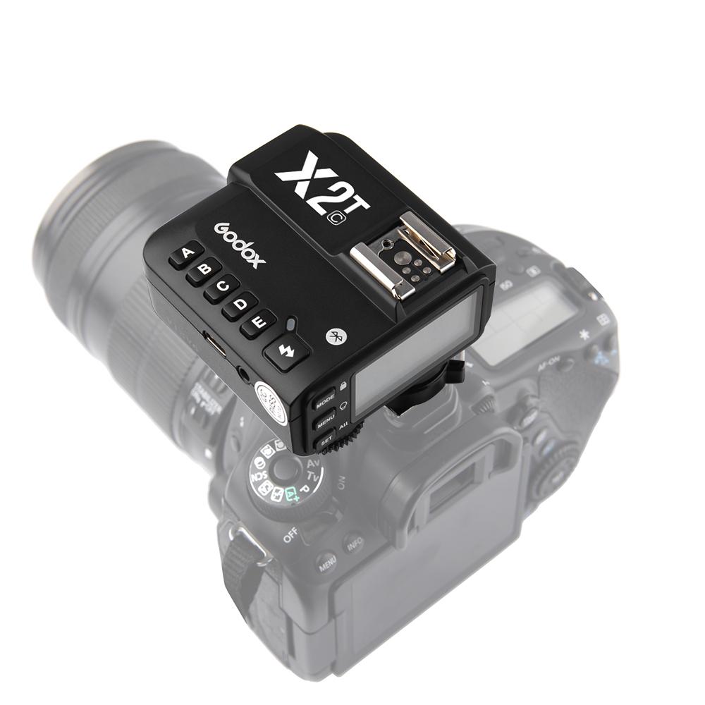 Godox X2T-C E-TTL II Беспроводной передатчик вспышки HSS 2.4G для Canon